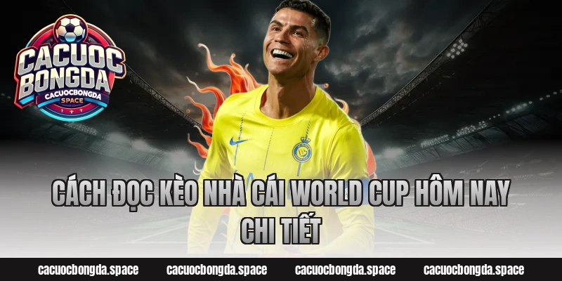 Cách đọc Kèo Nhà Cái World Cup Hôm Nay chi tiết